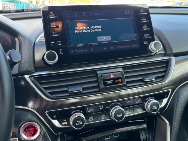 used 2022 Honda Accord car, priced at $28,997