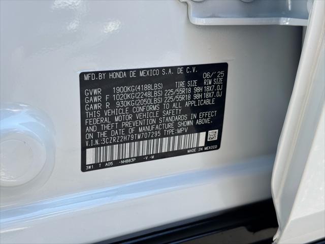 new 2026 Honda HR-V car, priced at $33,400