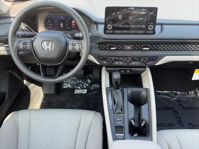 new 2025 Honda Accord car, priced at $30,996