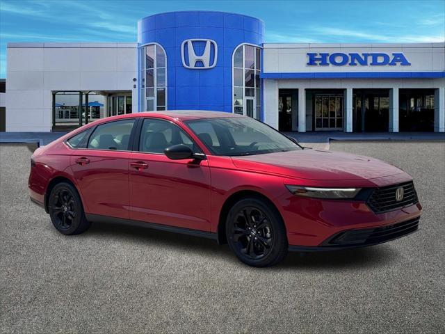 new 2025 Honda Accord car, priced at $30,996