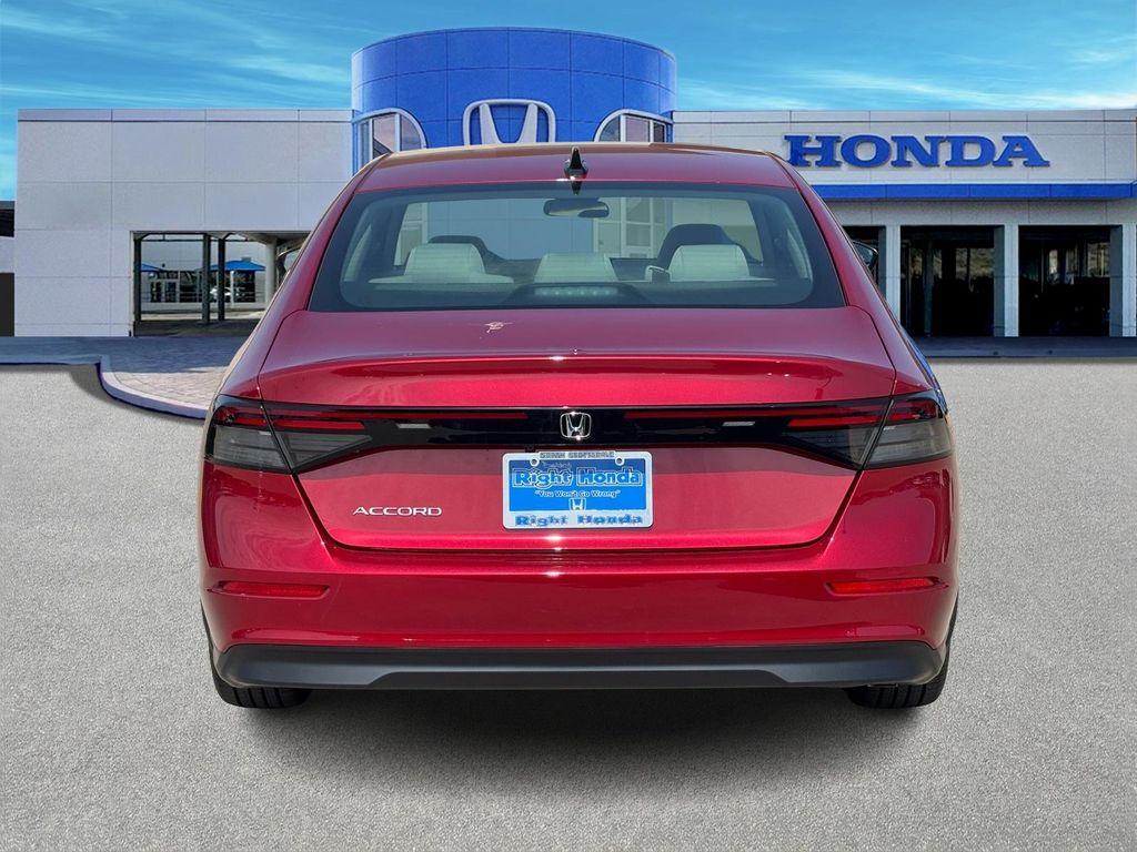 new 2025 Honda Accord car, priced at $30,996