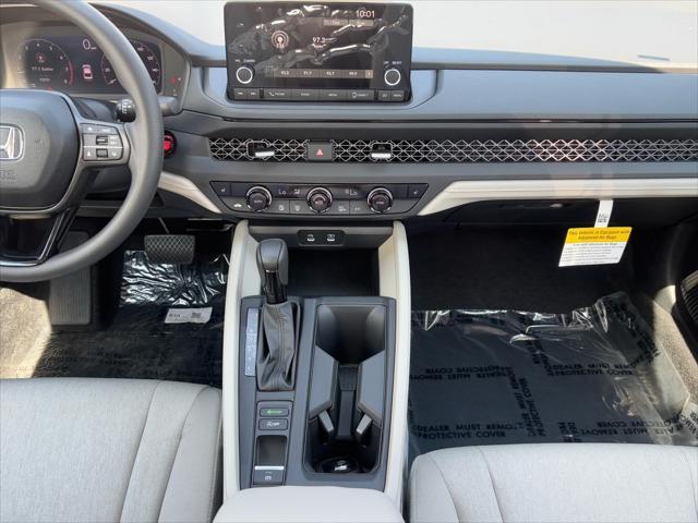 new 2025 Honda Accord car, priced at $30,996