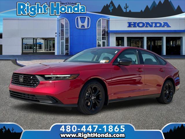 new 2025 Honda Accord car, priced at $30,996
