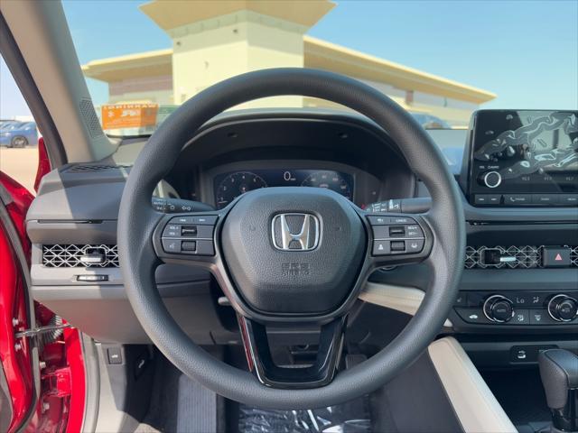 new 2025 Honda Accord car, priced at $30,996