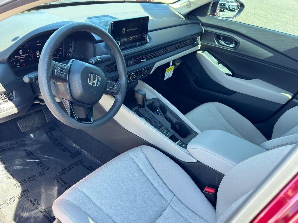 new 2025 Honda Accord car, priced at $30,996