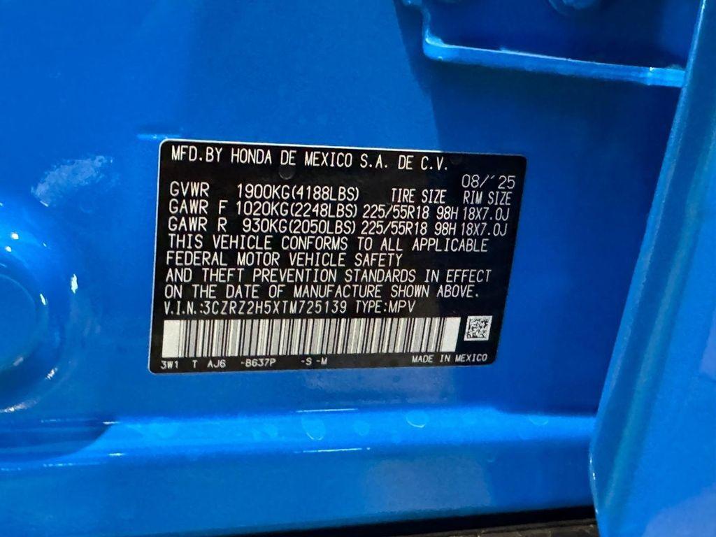 new 2026 Honda HR-V car, priced at $30,278