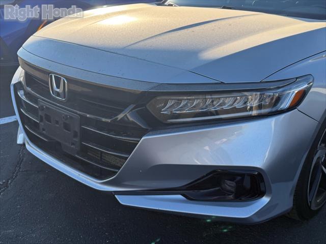 used 2021 Honda Accord car, priced at $19,988