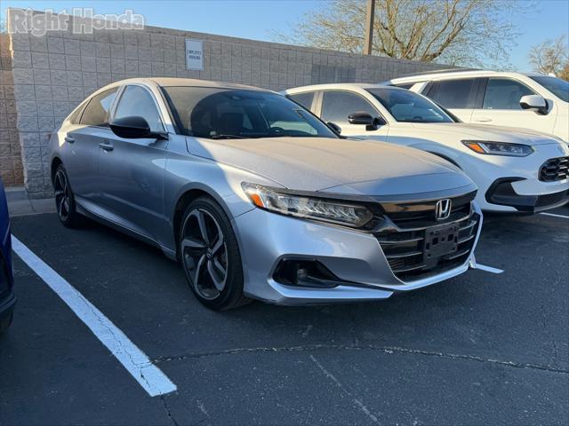 used 2021 Honda Accord car, priced at $19,988