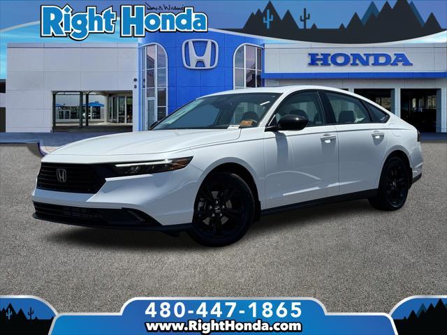 new 2025 Honda Accord car, priced at $30,996