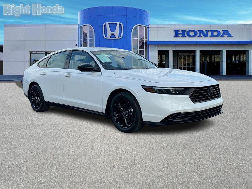 used 2025 Honda Accord car, priced at $27,036