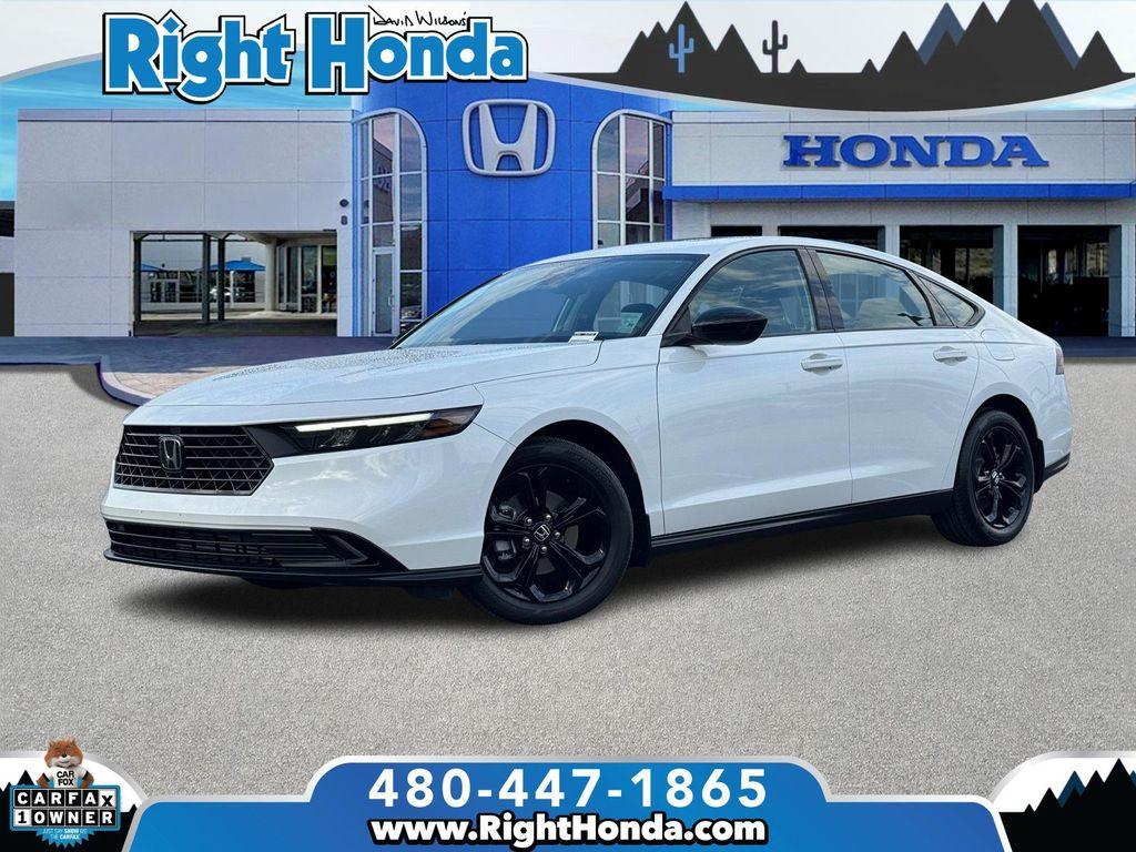 used 2025 Honda Accord car, priced at $27,036