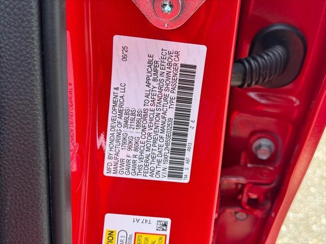 new 2025 Honda Civic car, priced at $27,571