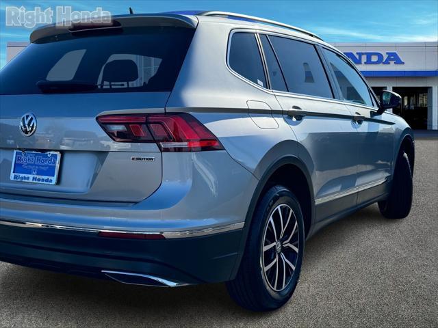 used 2021 Volkswagen Tiguan car, priced at $20,088