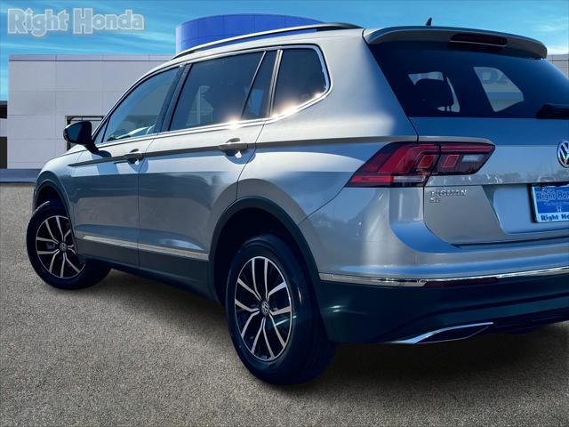 used 2021 Volkswagen Tiguan car, priced at $20,088