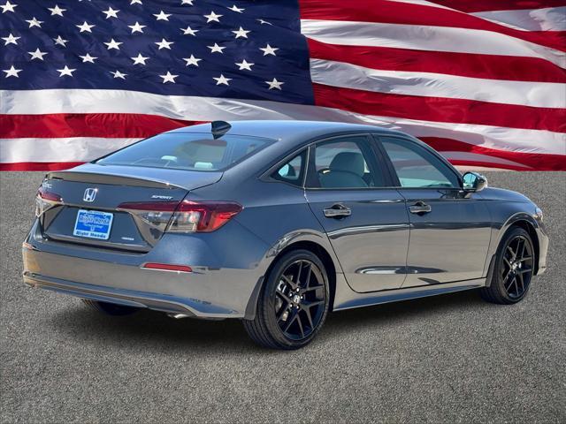 new 2025 Honda Civic Hybrid car, priced at $29,015