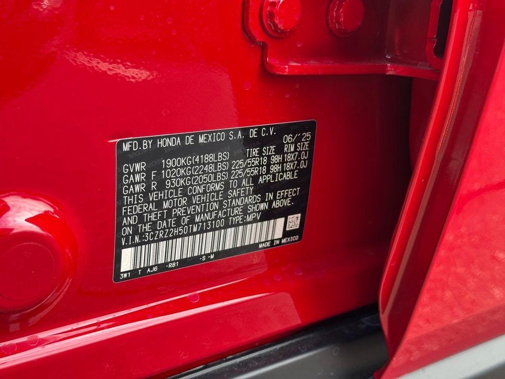 new 2026 Honda HR-V car, priced at $29,790