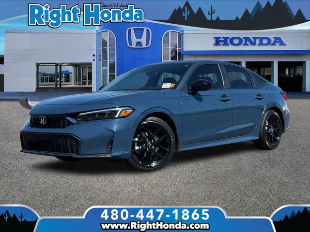 new 2025 Honda Civic Hybrid car, priced at $29,449