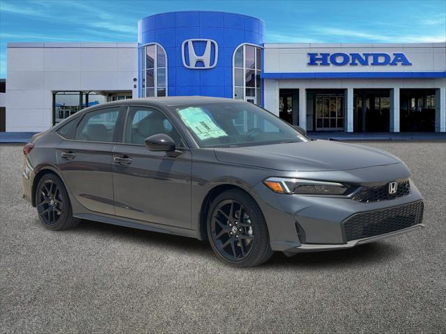 new 2025 Honda Civic Hybrid car, priced at $29,015