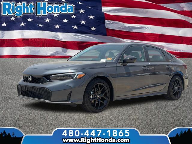 new 2025 Honda Civic Hybrid car, priced at $29,015