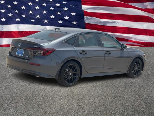 new 2025 Honda Civic Hybrid car, priced at $29,015