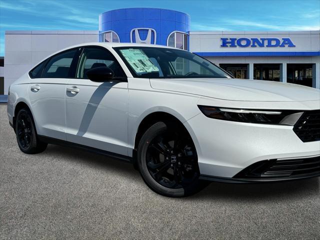 new 2025 Honda Accord car, priced at $31,985