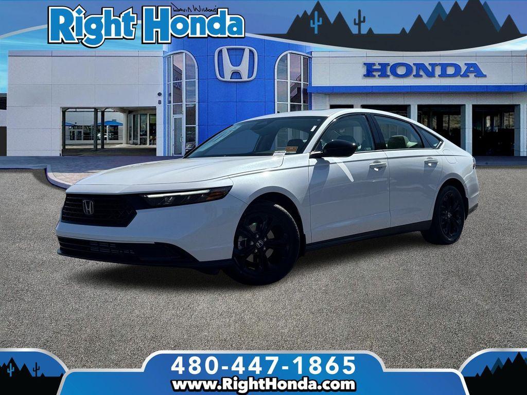 new 2025 Honda Accord car, priced at $30,996