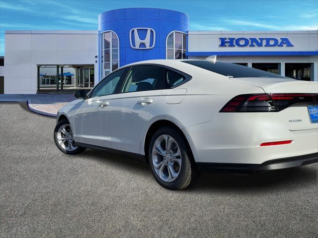 new 2025 Honda Accord car, priced at $30,889