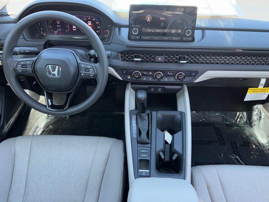 new 2025 Honda Accord car, priced at $30,419