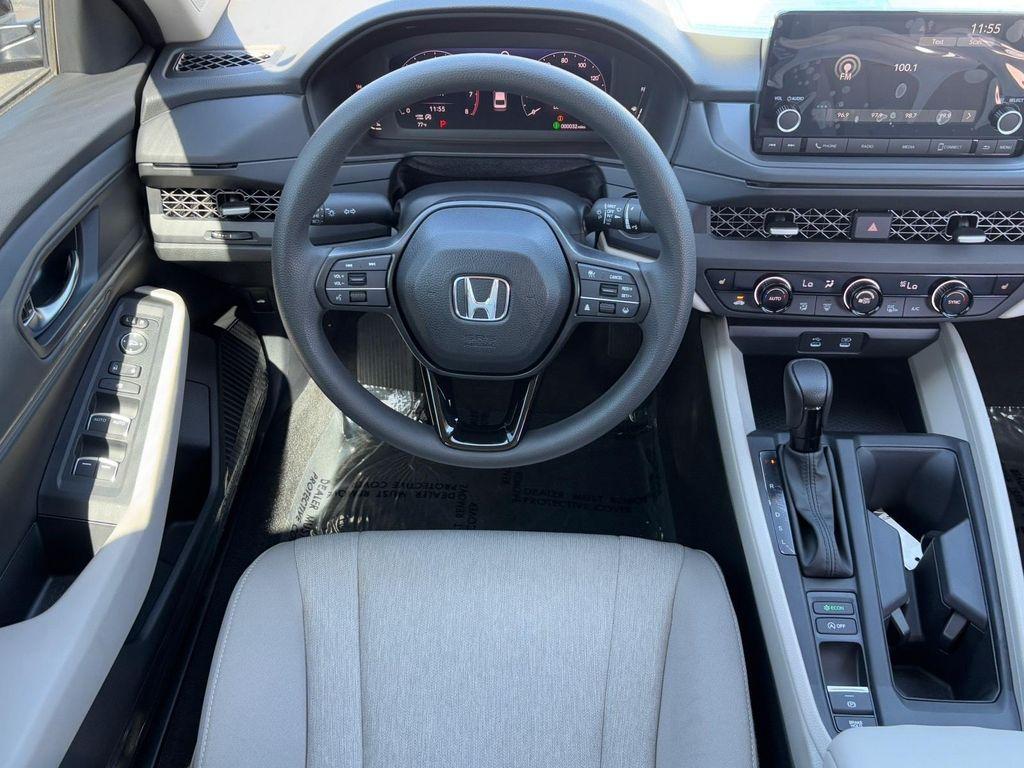 new 2025 Honda Accord car, priced at $30,419