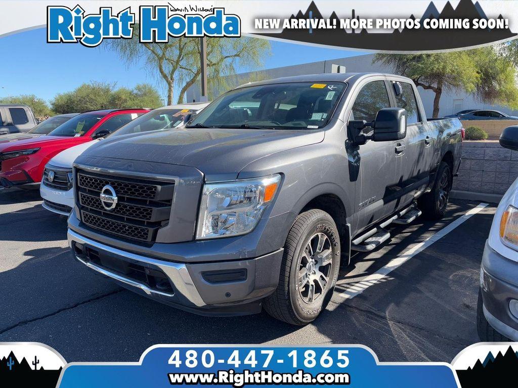 used 2022 Nissan Titan car, priced at $27,438