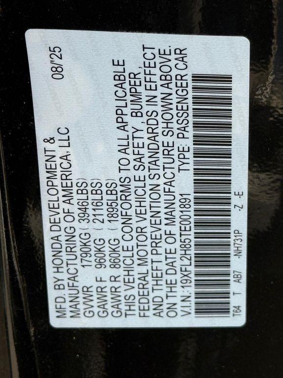 new 2026 Honda Civic car, priced at $27,949