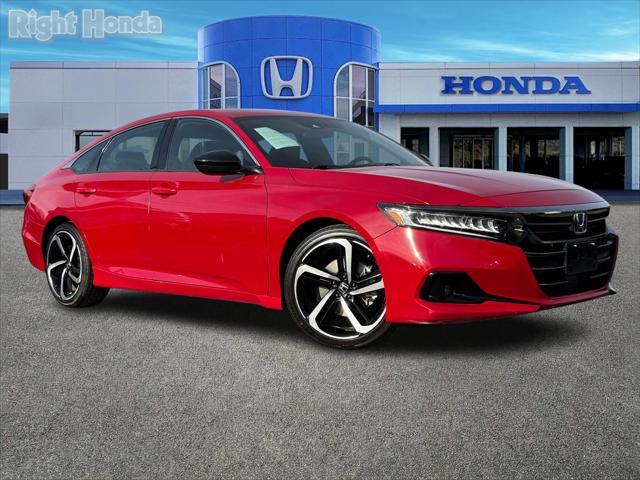 used 2022 Honda Accord Hybrid car, priced at $22,988