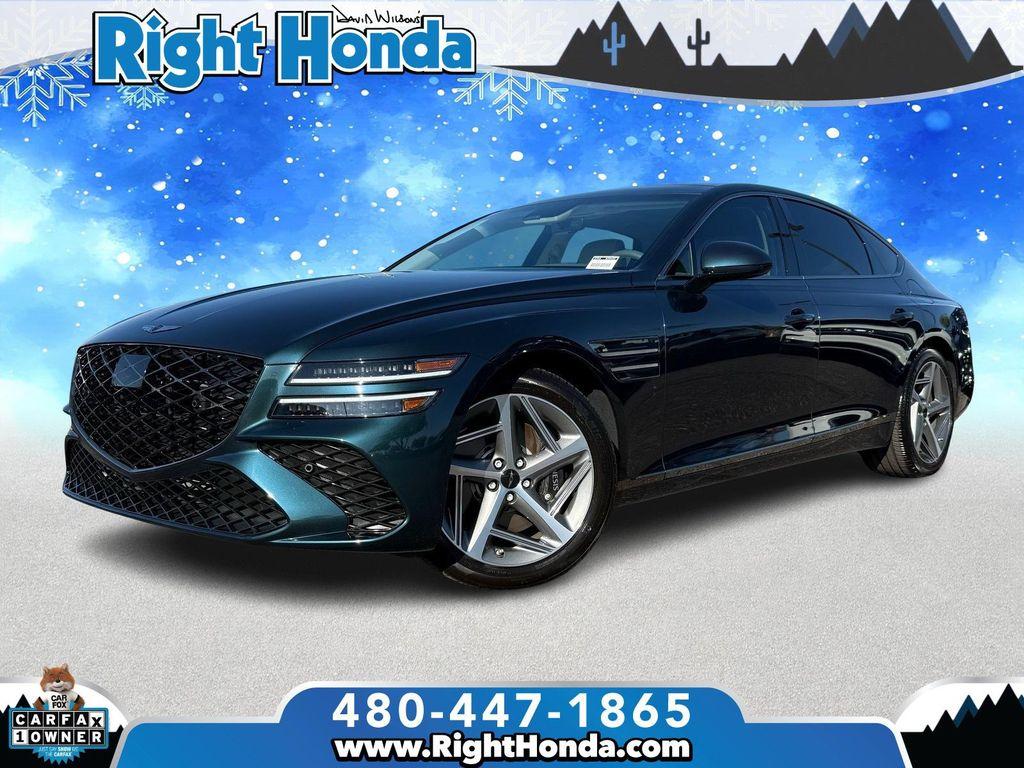 used 2025 Genesis G80 car, priced at $54,641
