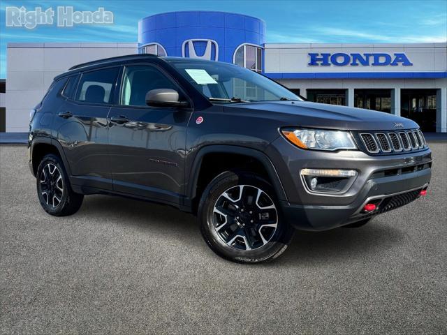 used 2021 Jeep Compass car, priced at $18,888