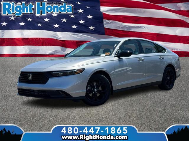 new 2025 Honda Accord car, priced at $30,565