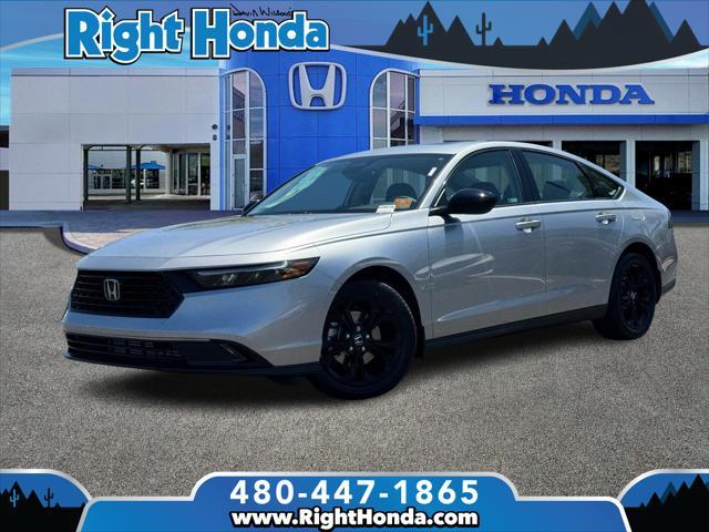 new 2025 Honda Accord car, priced at $30,565