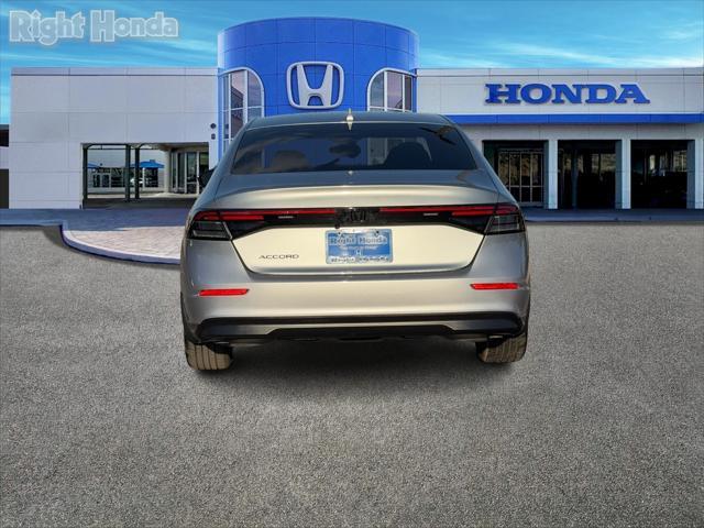 used 2024 Honda Accord car, priced at $25,388