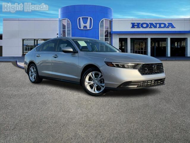 used 2024 Honda Accord car, priced at $25,388