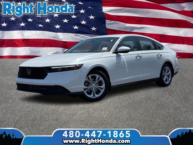 new 2025 Honda Accord car, priced at $28,959