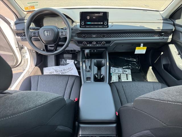 new 2025 Honda Accord car, priced at $28,959
