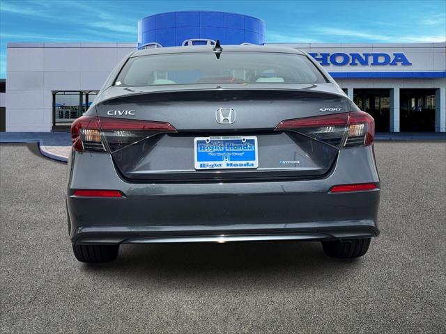 new 2025 Honda Civic Hybrid car, priced at $29,015