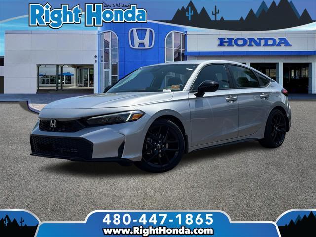 new 2025 Honda Civic car, priced at $27,571