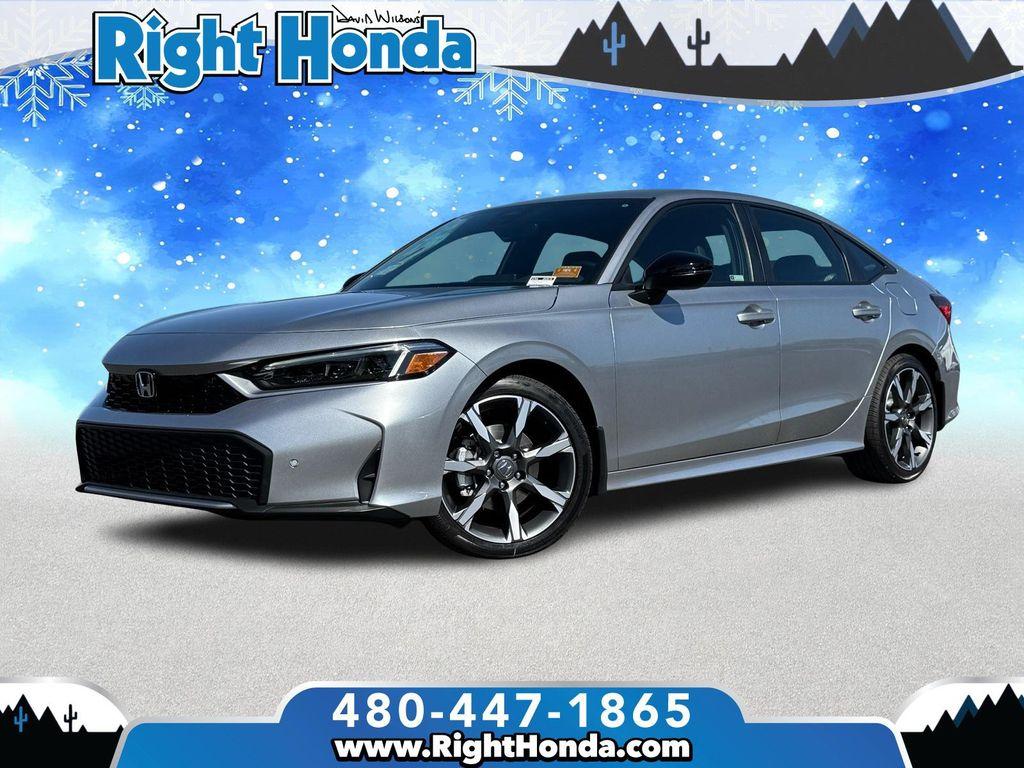 new 2025 Honda Civic Hybrid car, priced at $31,419