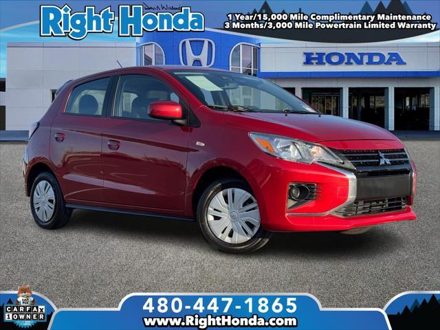 used 2022 Mitsubishi Mirage car, priced at $10,988