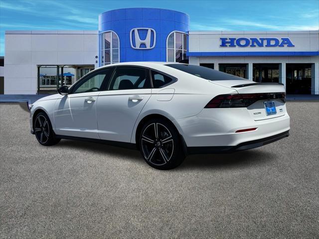 new 2025 Honda Accord Hybrid car, priced at $33,975