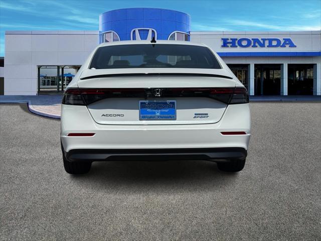 new 2025 Honda Accord Hybrid car, priced at $33,975