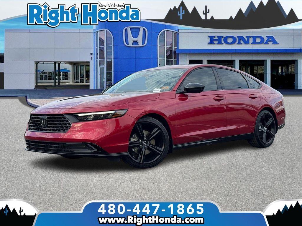 new 2025 Honda Accord Hybrid car, priced at $35,452