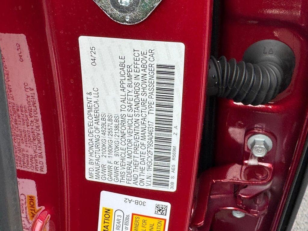 new 2025 Honda Accord Hybrid car, priced at $35,452