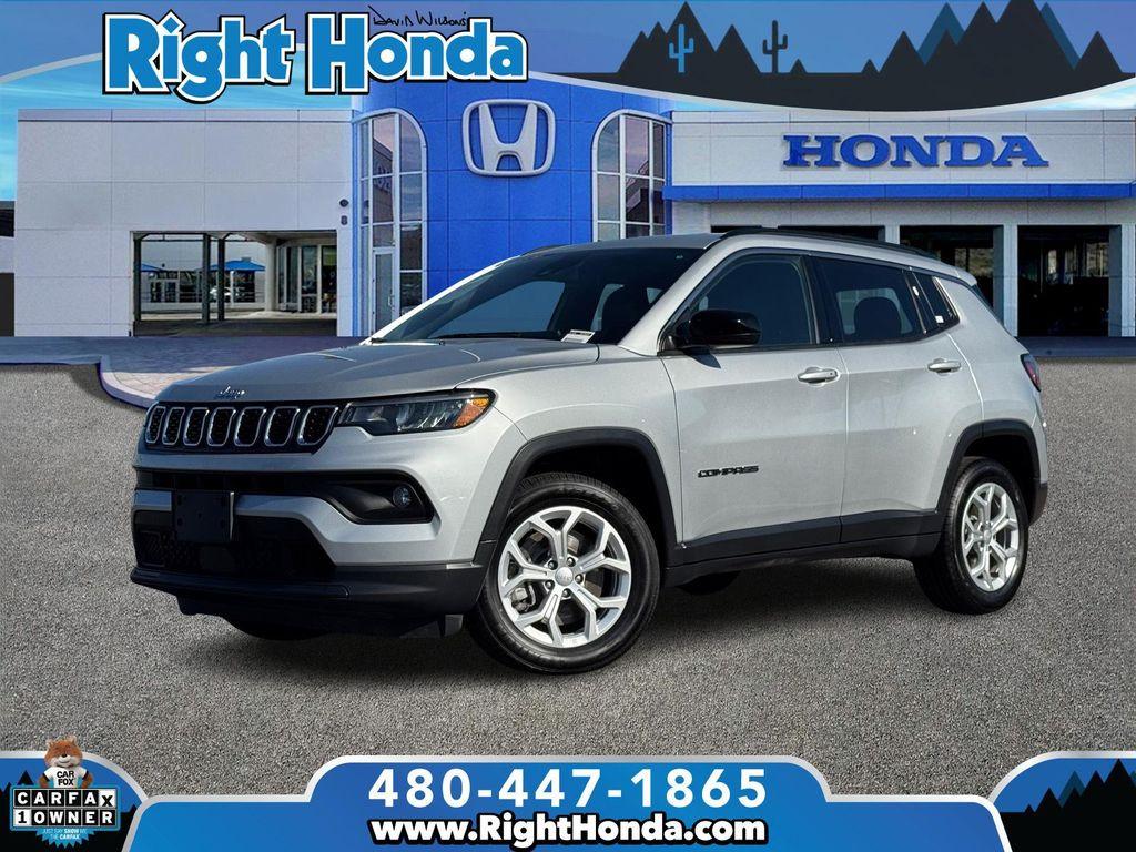used 2024 Jeep Compass car, priced at $21,869