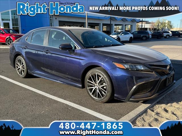 used 2021 Toyota Camry car, priced at $19,288